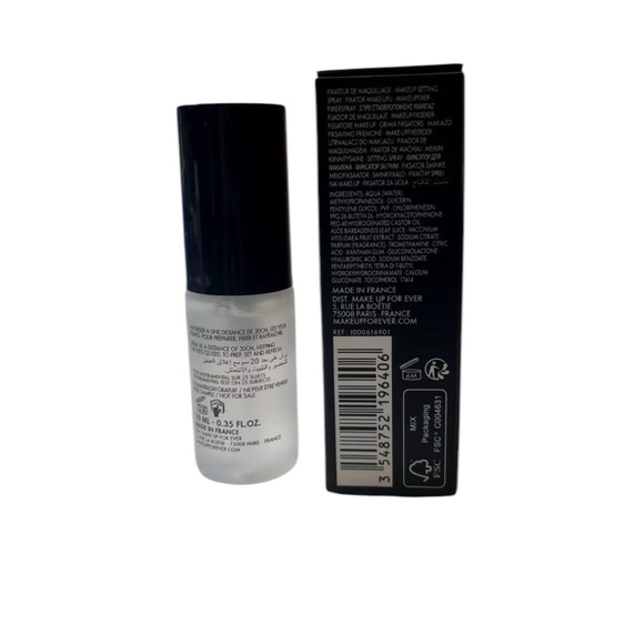 NIB - Make Up For Ever Mist & Fix 24HR Hydrating Setting Spray - Picture 2 of 2